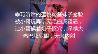 乖巧听话的蜜桃臀骚妹子露脸被小哥玩弄，无毛白虎骚逼，让小哥揉着奶子抠穴，深喉大鸡巴舔屁眼，无套内射