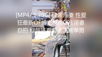 [MP4/ 1.79G] 绿帽淫妻 性爱狂最新OF博主BUBU91淫妻自拍 绿帽狂看着老婆被单男操在一旁手冲