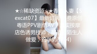 ★☆稀缺资源☆★香港人妻【Sexcat07】最新订阅 付费原创粤语PPV剧情AV，真实按摩店色诱男技师，醉酒和陌生人做爱，约单男3P (4)