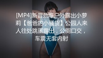 [MP4]新晋劲爆户外露出小萝莉【爸爸的小骚货】公园人来人往处跳蛋露出，公厕口交，车震无套内射