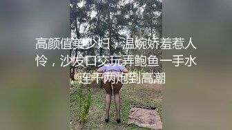 高颜值美少妇，温婉娇羞惹人怜，沙发口交玩弄鲍鱼一手水，连干两炮到高潮