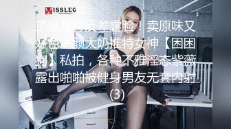 顶级身材反差露脸！卖原味又好色高颜大奶推特女神【困困狗】私拍，各种不雅淫态紫薇露出啪啪被健身男友无套内射 (3)