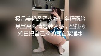 极品美艳风骚少妇，全程露脸黑丝高跟情趣装诱惑，坐插假鸡巴把自己搞的冒白浆淫水