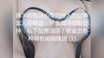 高学历极品小母狗穷人的女神富人的精盆，外表高冷御姐女神，私下反差淫荡！被金主各种调教啪啪蹂躏 (1)