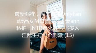 最新强推，网美推车OnlyFans极品女M母狗变态人妻ann私拍，NTR老公3P双飞多人淫乱主打一个刺激 (15)