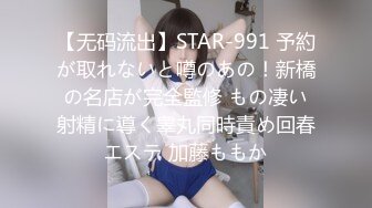 【无码流出】STAR-991 予約が取れないと噂のあの！新橋の名店が完全監修 もの凄い射精に導く睾丸同時責め回春エステ 加藤ももか