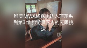 唯美MV风格露出达人萍萍系列第3部 旅游景区内的无限挑逗