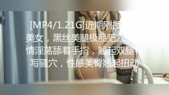 [MP4/1.21G]近期刚播气质美女，黑丝美腿极品肥穴，表情淫荡舔着手指，翘起双腿特写骚穴，性感美臀翘起扭动