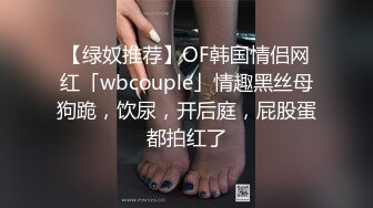 【绿奴推荐】OF韩国情侣网红「wbcouple」情趣黑丝母狗跪，饮尿，开后庭，屁股蛋都拍红了