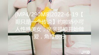 [MP4/290MB]2022-6-19【哥只是一个传说】约啪娇小可人性感美女，亲亲摸摸开始做爱，角度很好