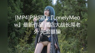 [MP4]P站网红『LonelyMeow』最新作品 酒店大战长屌老外 无套暴操