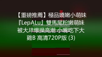 【重磅推薦】極品嬌嫩小萌妹『LepALu』雙馬尾粉嫩萌妹 被大J8爆操高潮 小嘴吃下大雞B 高清720P版 (3)