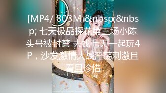 [MP4/ 803M]&nbsp;&nbsp; 七天极品探花第三场小陈头号被封禁 去找七天一起玩4P，沙发激情大战淫荡刺激且看且珍惜