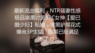 最新流出福利，NTR骚妻性感极品崇黑讨黑BBC女神【爱已婚少妇】私拍，被黑驴屌花式爆肏3P生猛，国屌已经满足不了 (3)