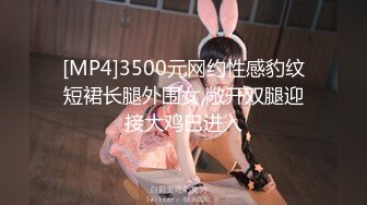 [MP4]3500元网约性感豹纹短裙长腿外围女,敞开双腿迎接大鸡巴进入